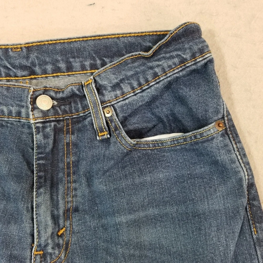 Levi's 511 jeans men's 32x30 slim straight blue stretch denim pants